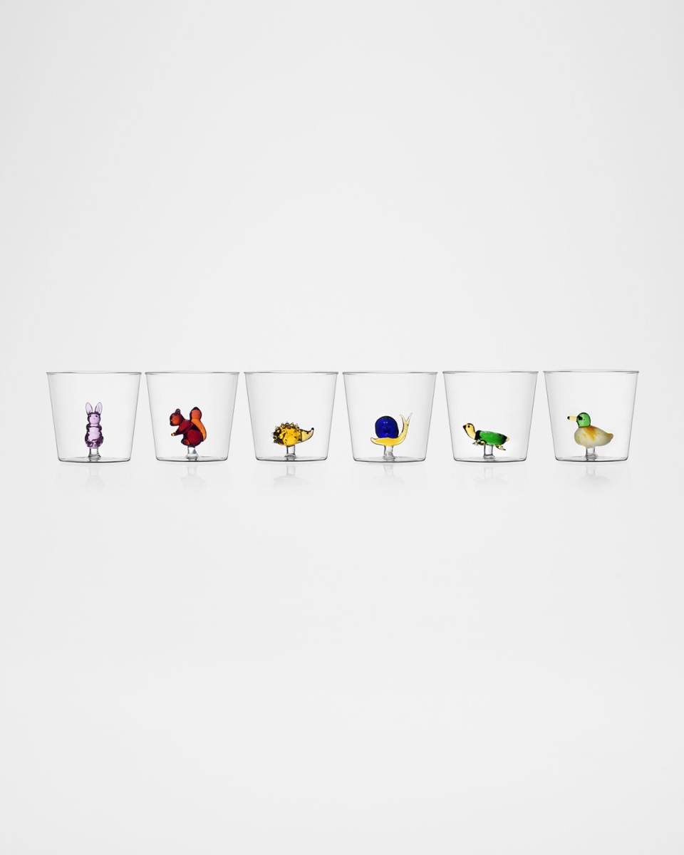 Animal Farm Assorted Small Tumblers, Set of 6